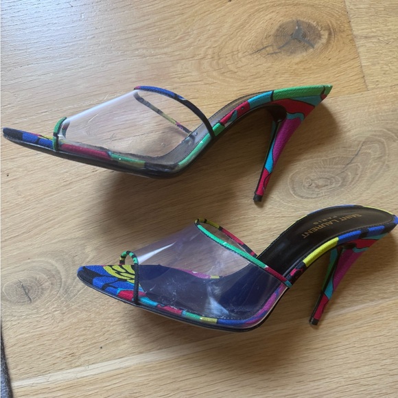 Saint Laurent Colorful Slides - Picture 6 of 7